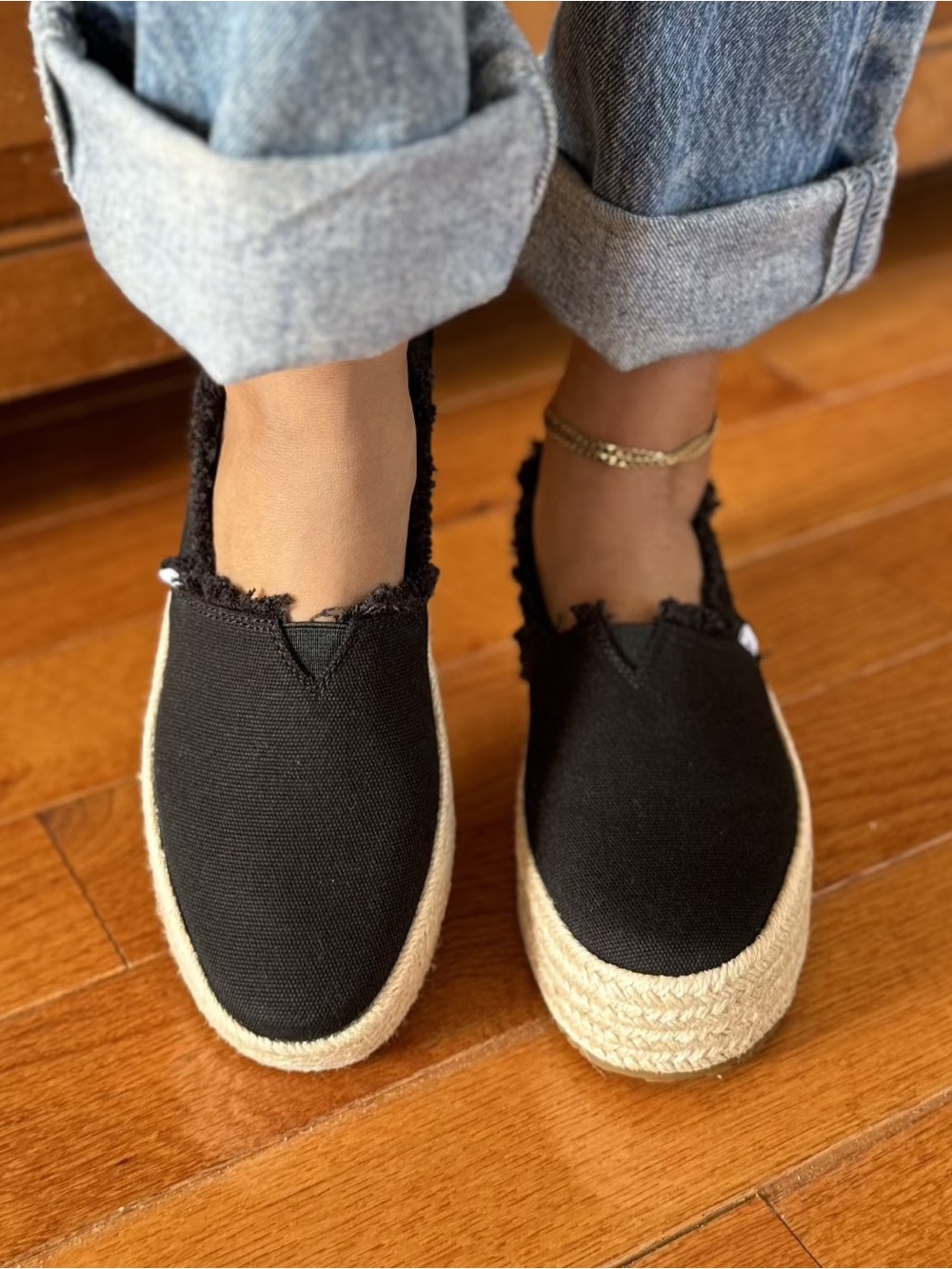 Toms Valencia Platform Espadrille Retail $89